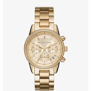Michael Kors Designer Gold Watch